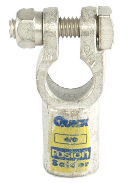 QuickCable Fusion, 406340-005N, 4/0 Awg, 5/16" Stud Negative - Click Image to Close